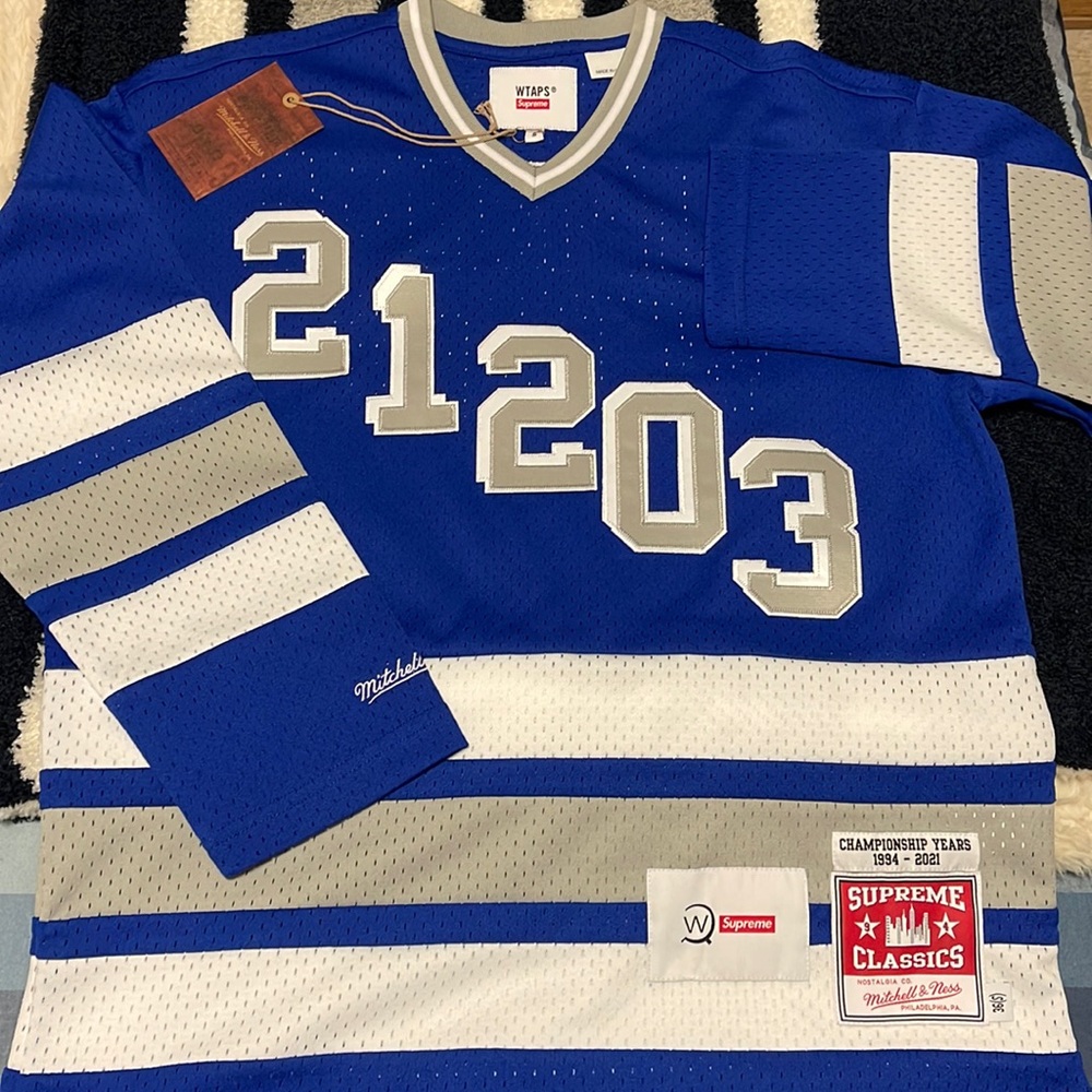 Supreme x WTAPS Hockey Jersey